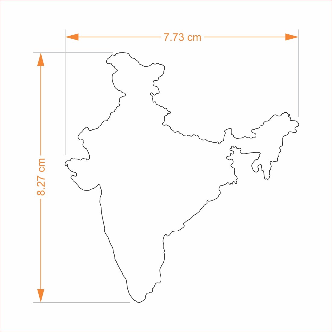 draw a india map for my project please send a picture of india map​ -  Brainly.in